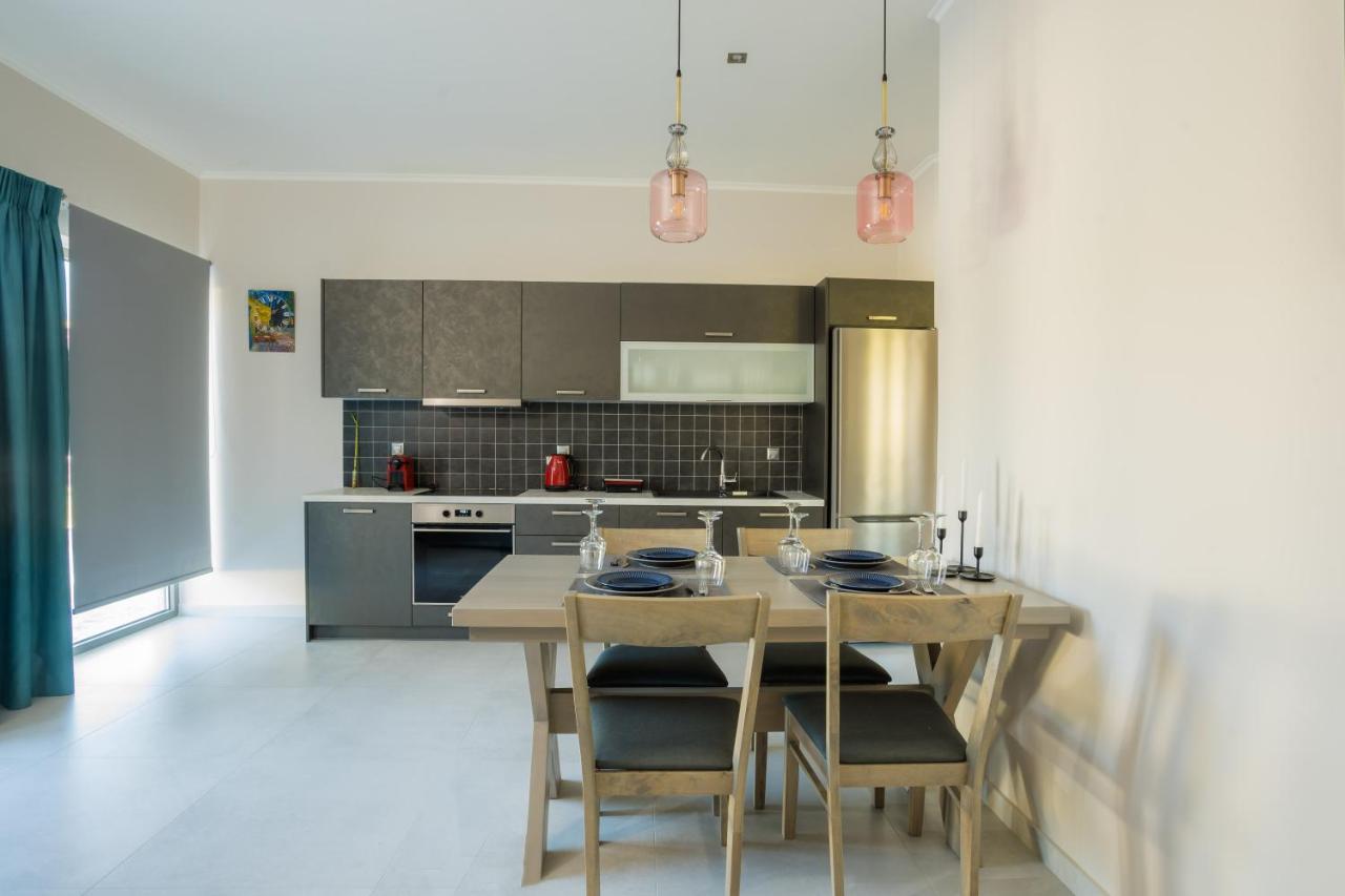 Apollonian Luxury Apartments Vasilikí Buitenkant foto