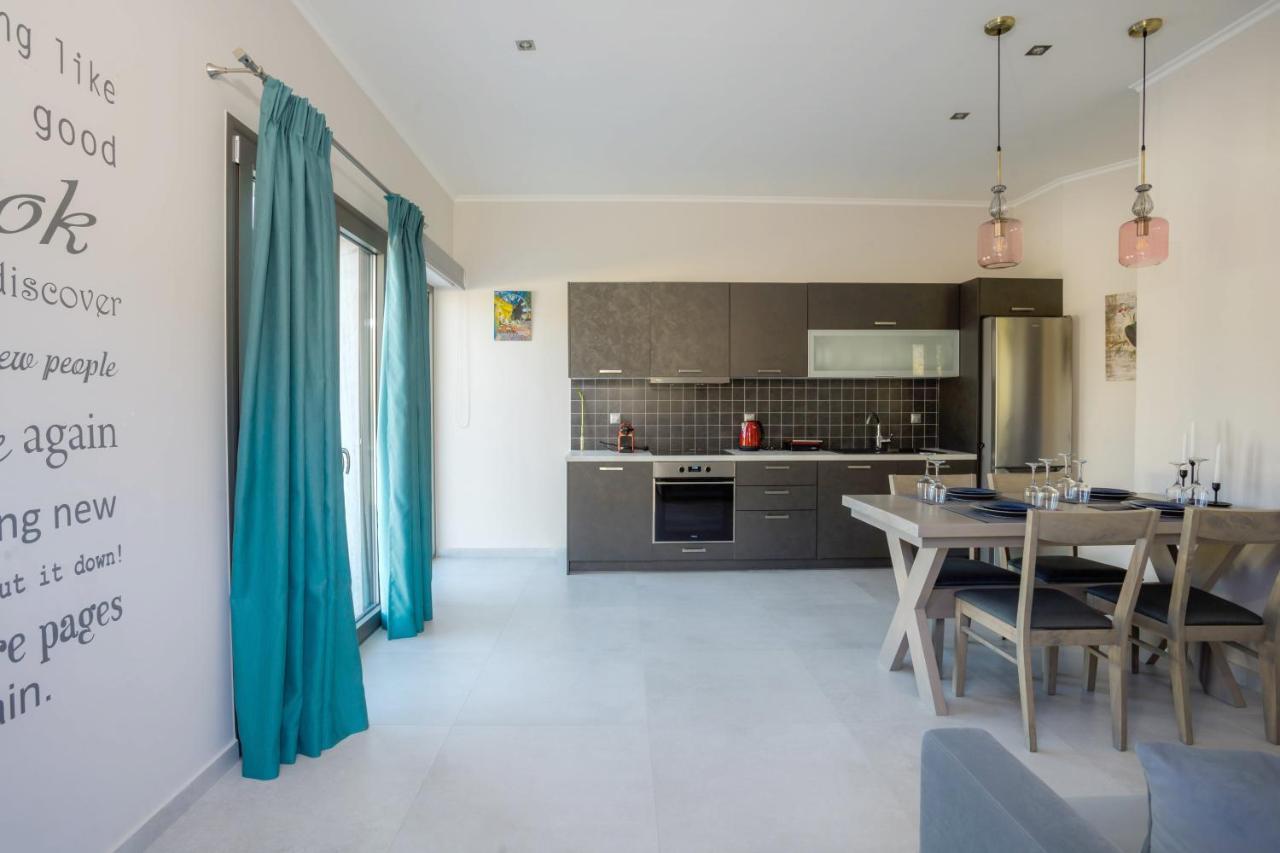Apollonian Luxury Apartments Vasilikí Buitenkant foto